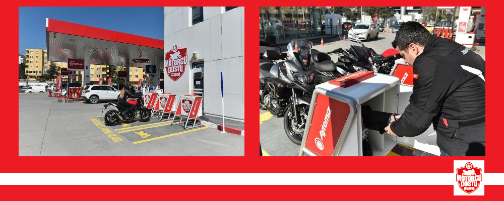 Motorcu dostu istasyon_